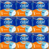 Orkid Ultra Extra Normal Hijyenik Ped, 72 Adet (9 Paket x 8 Adet)