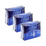 Orkid Ultra Gece 3 Numara 6'lı 3 Adet Hijyenik Ped