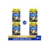 Orkid Ultra Gece Ekstra Hijyenik Ped 20 Adet 4 Boy 4 Adet