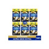 Orkid Ultra Gece Ekstra Hijyenik Ped 20 Adet 4 Boy 6 Adet