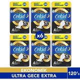Orkid Ultra Gece Ekstra Hijyenik Ped 20 Adet Sızıntı Önleyici ve Nefes Alabilen Yüzey