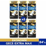 Orkid Ultra Gece Ekstra Max 14' lü 6 Adet Hijyenik Ped Sızıntı Önleyici Teknoloji ile Güvenli