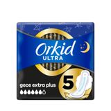 Orkid Ultra Gece Extra Plus Boy 5 5'li Hijyenik Ped