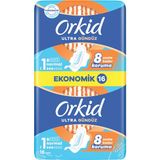 Orkid Ultra Hijyenik Ped Ekonomik Paket Normal (Boy 1) 16 Adet Ped