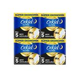 Orkid Ultra Hijyenik Ped Gece Ekstra Plus 14'lü 4 Adet