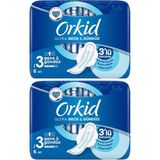 Orkid Ultra Hijyenik Ped Gece & Gündüz 6 Adet Tekli Paket 2 Orkid Gece Gunduz 6 Lı