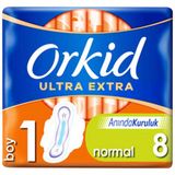 Orkid Ultra Hijyenik Ped Normal Tekli No: 1 8'li