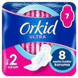 Orkid Ultra Hijyenik Ped Uzun (Boy 2) 7 Adet Ped