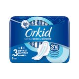 Orkid Ultra Hijyenik Tekli Paket Gece 7 Ped
