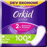 Orkid Yaprak Günlük Ped Normal Süper Ekonomik Paket 100'lü