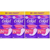 ORKID Yaprak Pamuksu Günlük Ped Deo Fresh 80 Adet 2li paket