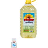 Orkide Ayçiçek Yağı 5 lt + Balküpü Toz Şeker 5 kg