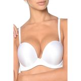 Orkide Cindy Kadın Full Push-Up 2 Beden Büyüten Sütyen 2'li Paket - 80 - Beyaz