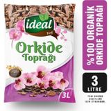 Orkide Toprağı 3 Litre Kök Çürütmeyen, Hava Geçirgen Özel Orkide Harcı Canlı Ve Sağlıklı Orkideler 3