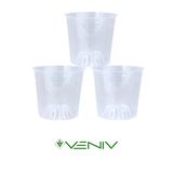 Orkide Yetiştirme Saksısı(Pot) 3 Adet-0.75L