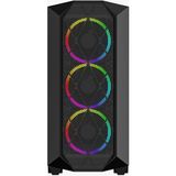 Orkinos Mesh Panel Dikey Ekran Kartı Takılabilen 4 Full Rgb Fanlı Atx Bilgisayar Kasası
