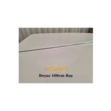 Orlenda Beyaz Alüminyum Ray 100cm (TEKLİ KORNİŞ)