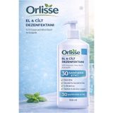 Orlisse El & Cilt Dezenfektanı 500 ml %70 Alkol Bazlı Antiseptik – Hızlı Etki