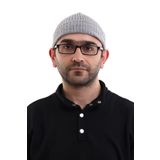 Orlon Katlamalı Takke - Gri