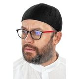 Orlon Örme Kışlık Yün Bere Takke Sade Siyah