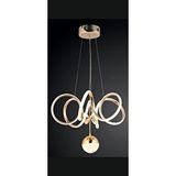 ORM Deniz Yıldızı Kristal Toplu Led Avize Altın