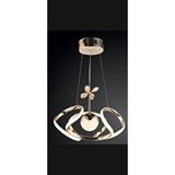 ORM Kollu Helezon Kristal Toplu Led Avize Altın