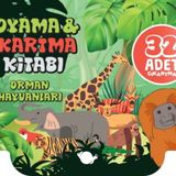 Orman Hayvanları - Boyama Ve Çıkartma Kitabı