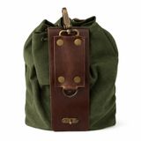 Orman Kesesi – Kemere Takılan Katlanabilir Kanvas Taşıma Çantası, 25 x 30 cm Outdoor Bushcraft Ekipman Kesesi | Tanto Bushcraft