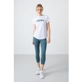 Orman YeşiliYüksek Bel Slim Fit Dar Paça Kadın Kapri Tayt - 93097