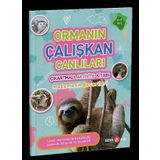 Ormanın Çalışkan Canlıları Çıkartmalı Aktivite Kitabı Buket Kurt