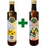 Ormanözü Organik Alıç Sirkesi 500 ml + Organik Yabani Elma Sirkesi 500 ml - 1 lt