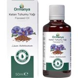 Ormanya Soğuk Sıkım Keten Tohumu Yağı 50 ml