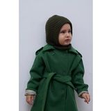 Örme Çocuk Balaclava Bere Haki