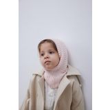 Örme Çocuk Balaclava Bere Pembe
