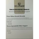 Örme Silikon Destekli Dirseklik Tenisçi Ve Golfçü Dirseği İçin Epikondilit Destek Bandajı