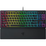 Ornata V3 Tenkeyless - Kompakt Düşük Profil Oyun Klavyesi (Meka-Membran Anahtarlar, Özel Medya Tuşları, Manyetik Yumuşak Dokunuşlu Bilek Desteği) Tr Düzeni | Siyah