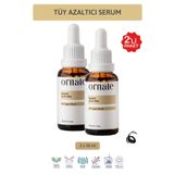 ORNATE Karınca Yumurtası Yağı Tüy Azaltıcı Ve Nemlendirici Serum 2'li Süper Set 30ml