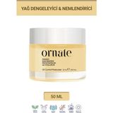 Ornate Su Bazlı Nemlendirici Krem 50 ml Onarıcı Niacinamide İçerikli Yağlı Ciltler İçin
