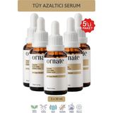 Ornate Tüy Azaltıcı Nemlendirici Serum 30 ml 5'li Süper Set Özellikleriyle Etkili