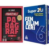 Örnek Akademi 6. Sınıf Fen Bilimleri Süper İkili Ve Edebiyat Sokağı Mantıklı Paragraf Soru Bankası Seti 2 Kitap