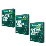 Örnek Akademi 7.Sınıf Süper İkili Fen Bilimleri Sosyal Bilgiler Ve Matematik Seti 3 Kitap