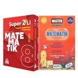 Örnek Akademi 8. Sınıf Süper İkili Matematik Seti Ve Okyanus Master Soru Bankası Seti 2 Kitap