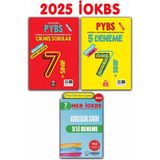 Örnek Akademi Yayınları 7. Sınıf PYBS Çıkmış Sorular - Deneme - Ardışık Yayınları Bursluluk Sınavı 5'li Deneme 3 Kitap