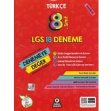 Örnek Akademi Yayınları 8. Sınıf LGS Türkçe Denemeye Değer 18 Deneme