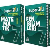 Örnek Akademi Yayınları (Sınıf: 7) Süper İkili Matematik ve Fen Bilimleri Seti 2 Kitap