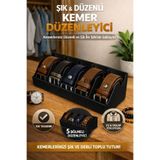 ÖRNEK MAĞAZA 5 Bölmeli Kemer Çorap Takı Makyaj Organizeri Dolap Düzenleyici