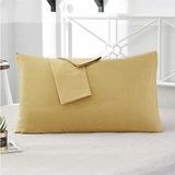 Örnek Yorgan Akfil %100 Pamuk Tek Kişilik Lastikli Çarşaf + Yastık Kılıfı 100 x 200 cm - 100x200 - Koyu Sarı