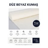 Örnek Yorgan Beyaz Amerikan Bezi 1 Top (30M) (Hambez / Poplin) – En 240 cm