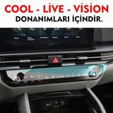 OROEL OTOMOTİV Kia Sportage Cool,live,vision Klima Kontrol Paneli 9h Nano Ekran Koruyucu 2025-2027