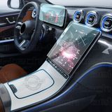 OROEL OTOMOTİV Mercedes C Seri W206 Navigasyon,dijital Gösterge ve Orta Konsol Uyumlu Nano Ekran Koruyucu 3'lü Set 2022/2025